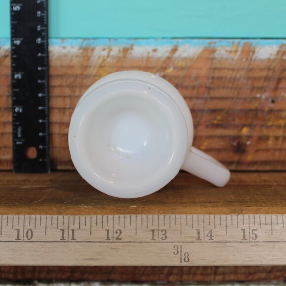 Disney Winnie the Pooh Vintage Milk Glass Pedestal Mug - Anchor Hawking Collecti - Picture 2 of 7